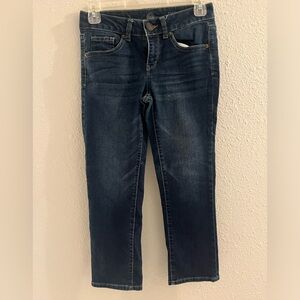 Juniors Capri Blue Jeans Size 3
